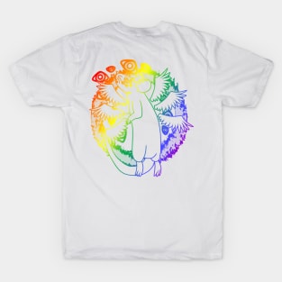 Biblically Accu-Rat Angel (Rainbow Version) T-Shirt